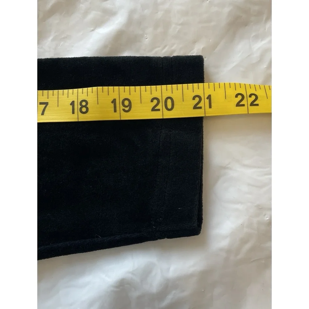 Vtg Black Velvet Maxi Dress Long Sleeve Pleated Size‎ S Modest  Y2K Velour